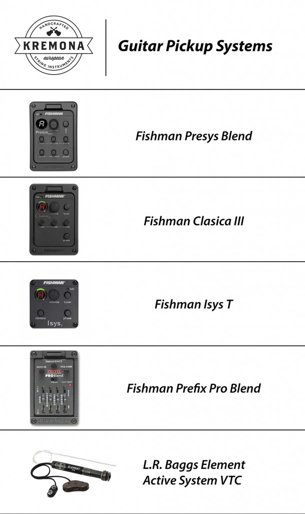 Fishman Presys+ Preamp and Pickup System